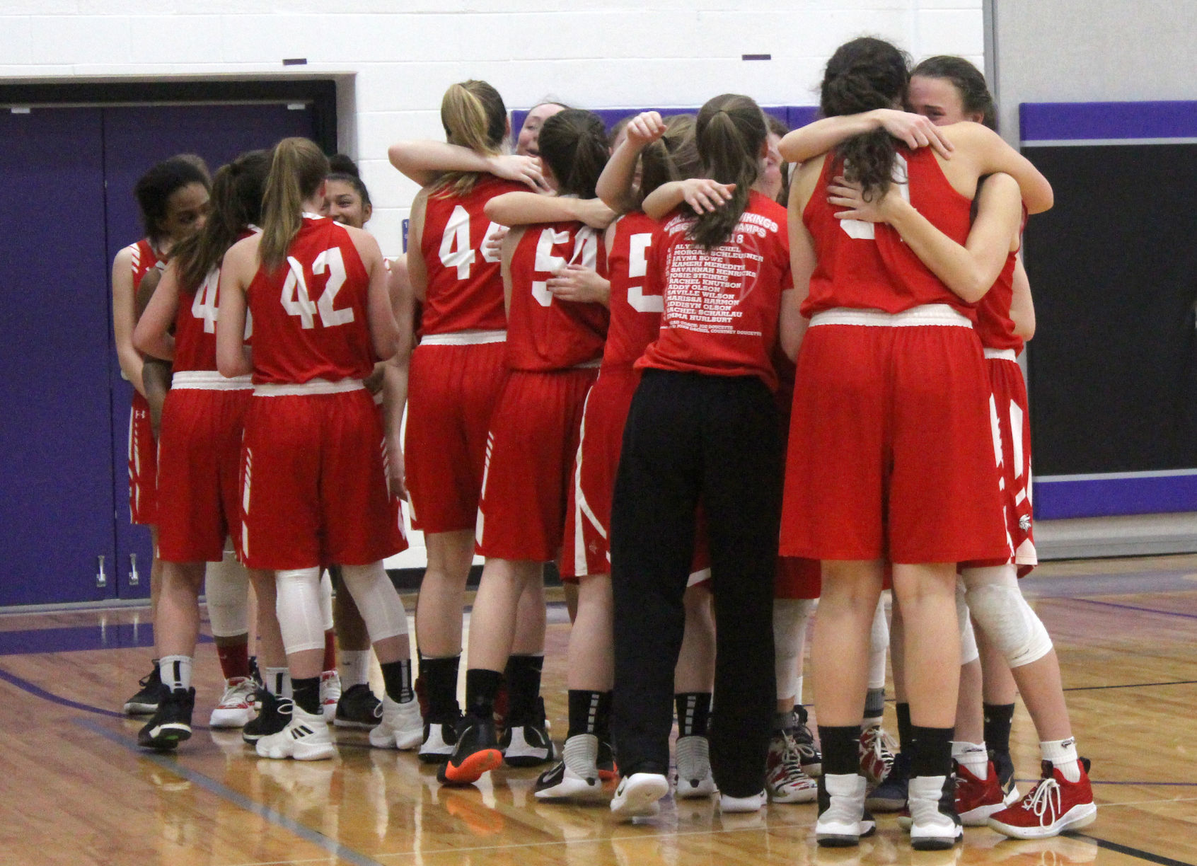 Colfax vs Melrose-Mindoro girls basketball 3-2-19